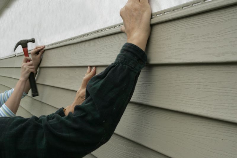 Final Inspection of Siding Quality